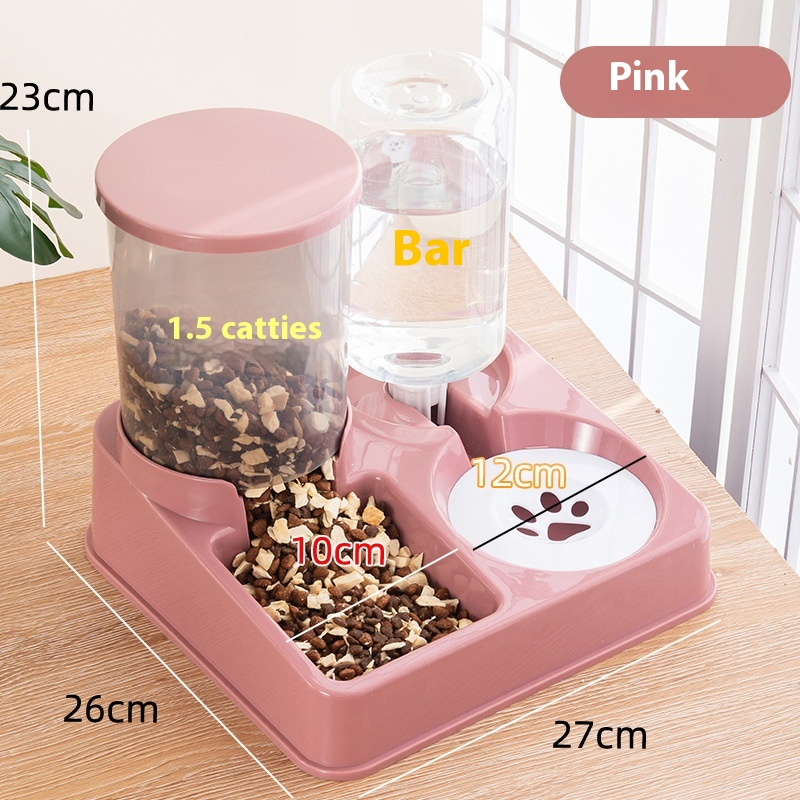 PawBond 2-in-1 Automatic Food & Water Station