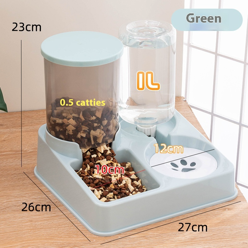 PawBond 2-in-1 Automatic Food & Water Station
