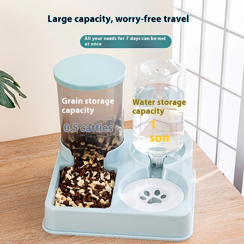 PawBond 2-in-1 Automatic Food & Water Station